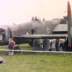 Lancaster KB734 crasht in tuin Buitenplaats Oirschot