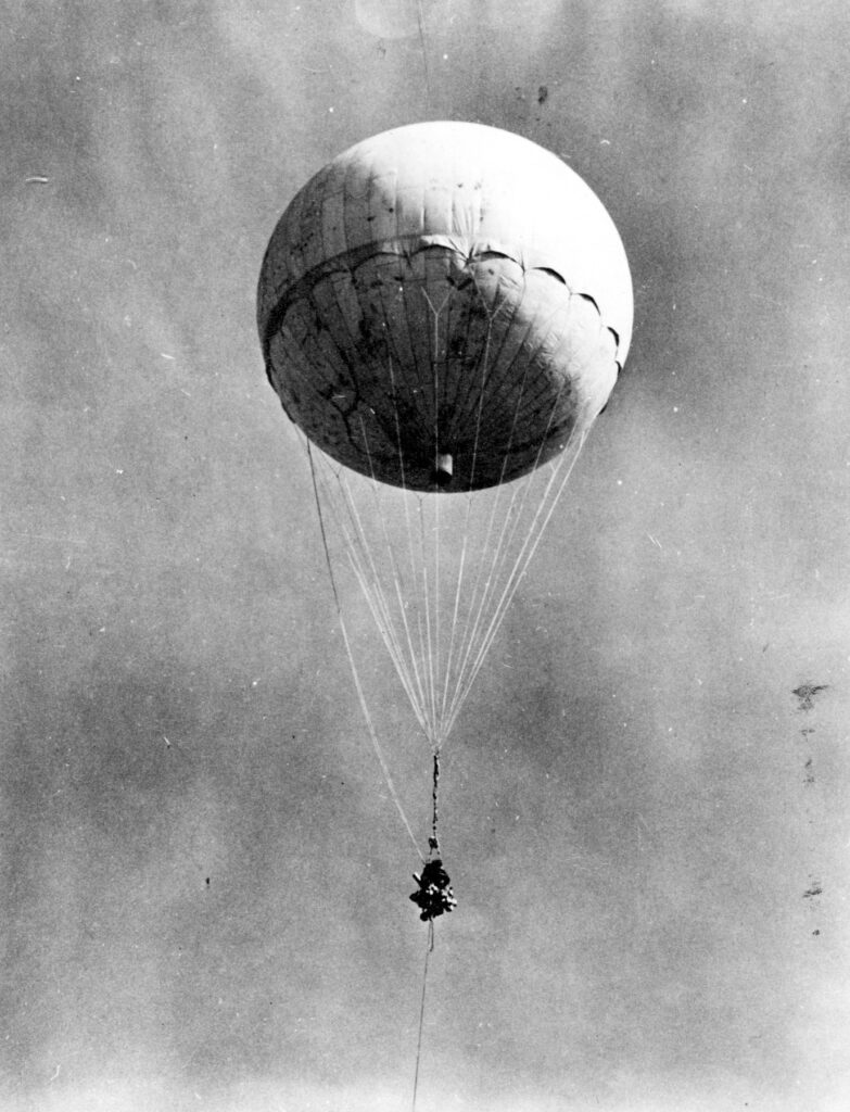 Mysterieuze ballon op de Kroostweg