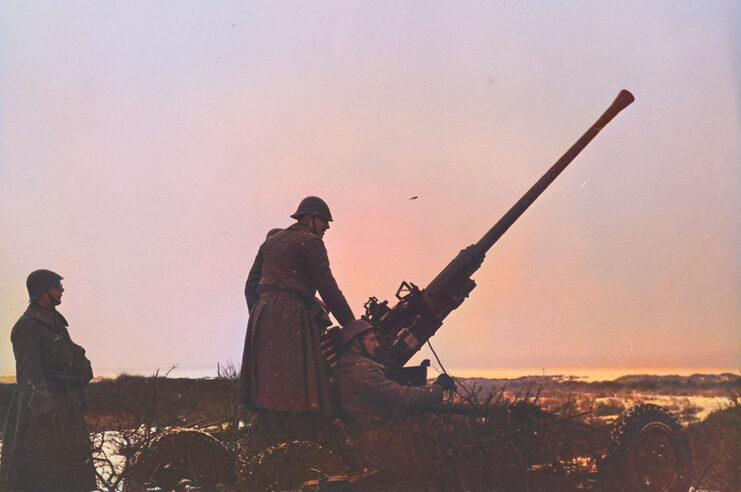 Luchtafweer kust meidagen 1940
