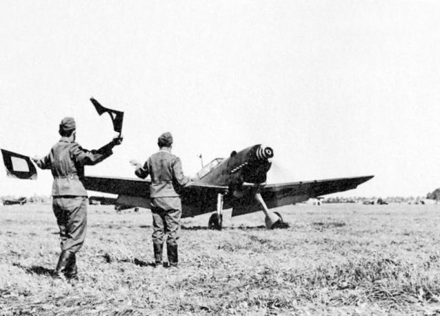 Georg Schneider neergeschoten in zijn Bf109 in Zeist.